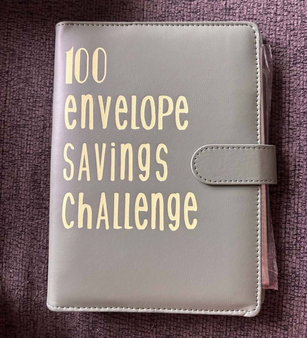 100 Envelope Savings Challenge Binder